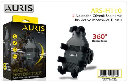 Auris H110 Motorsiklet Telefon Tutucu